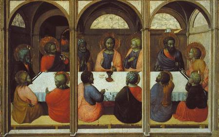The Last Supper, from the Arte della Lana Altarpiece from Sassetta