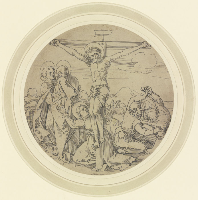 Crucifixion of Christ from Sebald Beham