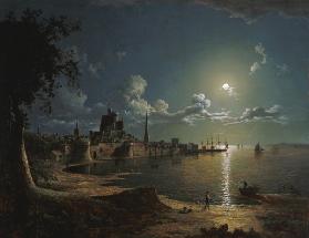 Moonlight Scene, Southampton, 