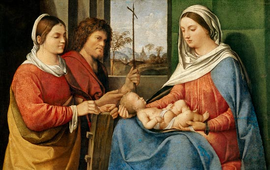 Sebastiano del Piombo / Mary w.Child... from Sebastiano del Piombo