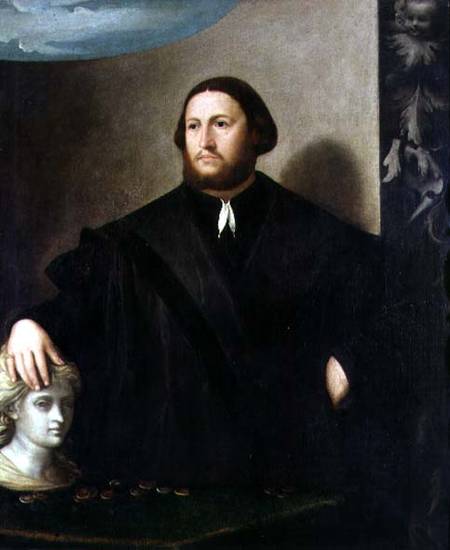 Portrait of Raphaele Grassi from Sebastiano Florigerio
