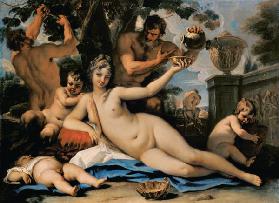 Bacchante and Satyrs
