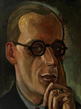 Portrait of the composer Sergei Prokofiev (1891-1953)