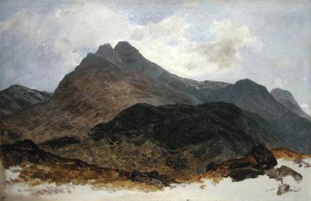 Mountain Study from Sidnay Richard Percy