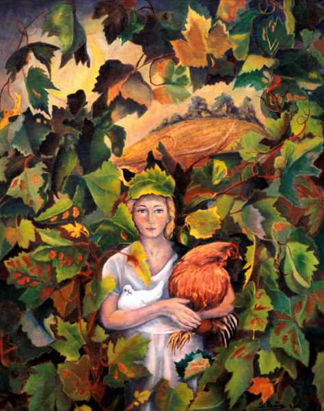 Ceres, 2002 (oil on canvas)  from Silvia  Pastore