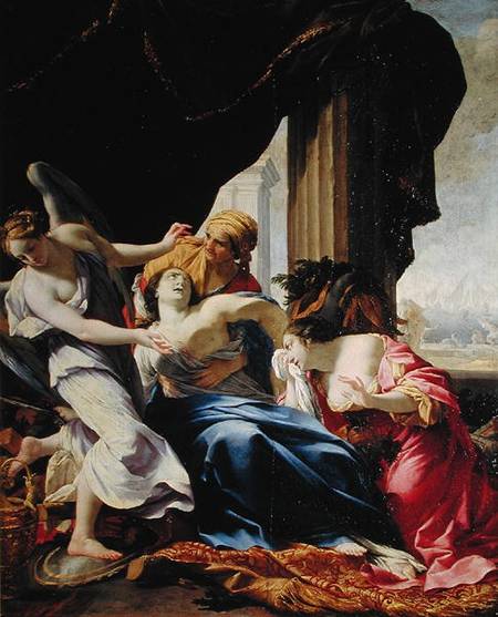 The Death of Dido from Simon Vouet