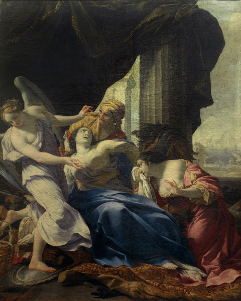 Death of Dido / Simon Vouet / Painting from Simon Vouet