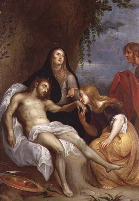 The Lamentation (panel) from Sir Anthonis van Dyck