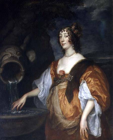 Portrait of Lucy Percy from Sir Anthonis van Dyck