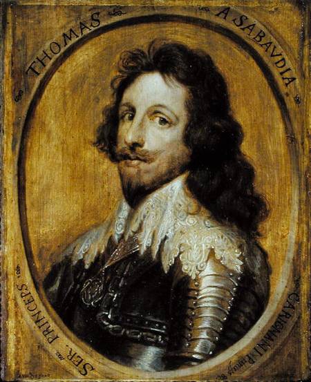 Thomas de Savoie (1597-1656) Prince de Carignan from Sir Anthonis van Dyck