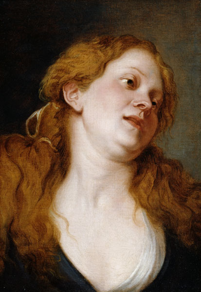 The Penitent Magdalen (oil on canvas) from Sir Anthony van Dyck