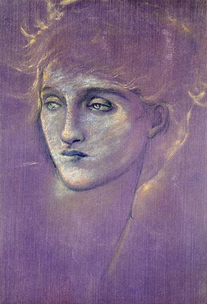 Head of a Woman from Sir Edward Burne-Jones