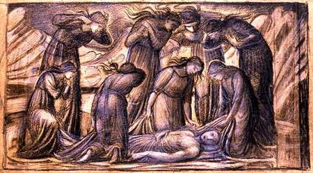 The Death of Orpheus from Sir Edward Burne-Jones