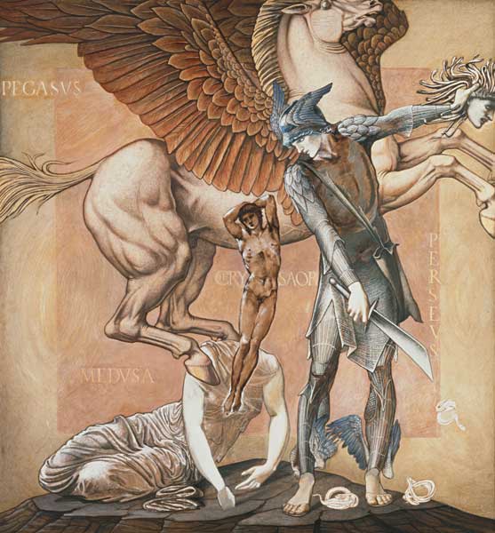 The Death of Medusa I from Sir Edward Burne-Jones