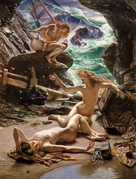 The Cave of the Storm Nymphs from Sir Edward John Poynter