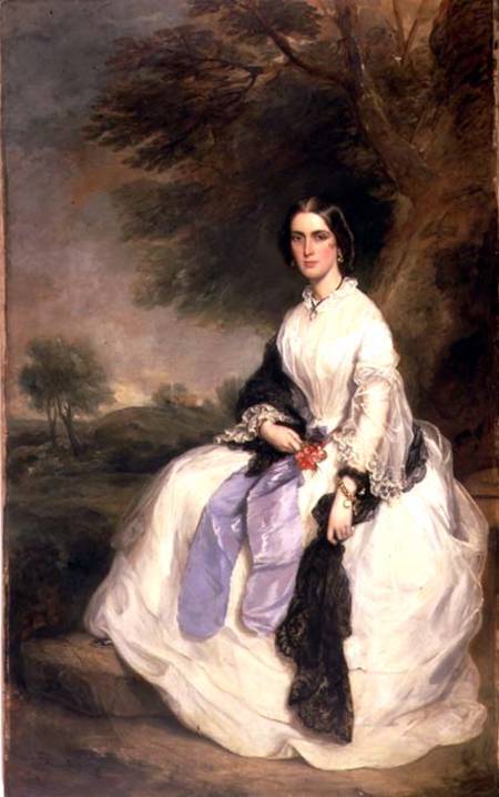 Portrait of Mrs John Hick from Sir Francis Grant
