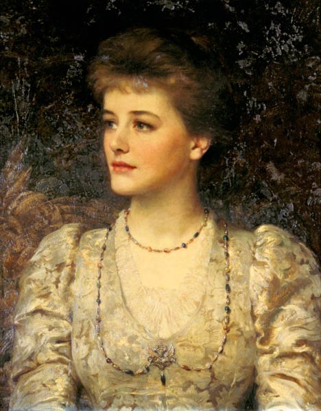 Lady Palmer - Sir Frank Dicksee as art print or hand painted oil.