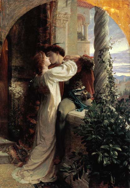 Romeo and Juliet from Sir Frank Dicksee