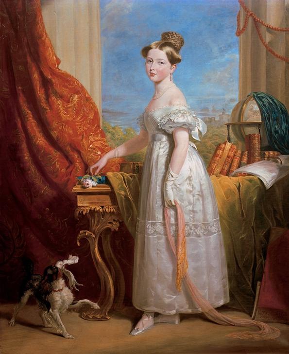 Portrait of Princess Victoria from Sir George Hayter