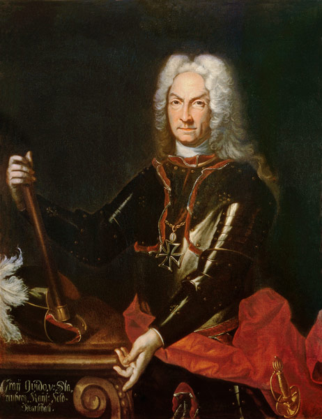 Field Marshall Count Guidobald von Starhemberg (1654-1737), Austrian military commander in Spain dur from Sir Godfrey Kneller