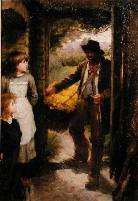 The Cowslip Gatherer from Sir James Jebusa Shannon