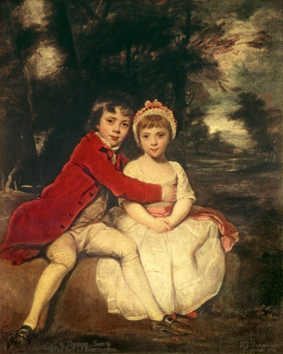John Parker and his sister Theresa from Sir Joshua Reynolds