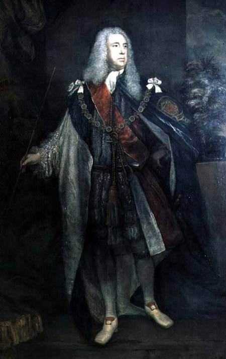 Portrait of Charles Fitzroy, 2nd Duke of Grafton from Sir Joshua Reynolds