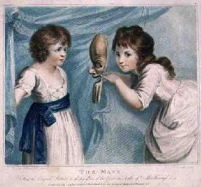 The Mask, engraved by Luigi Schiavonetti (1765-1810), pub. by T. Simpson and Darling & Thompson, 179