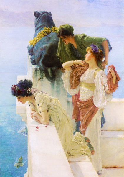 A coign of vantage from Sir Lawrence Alma-Tadema