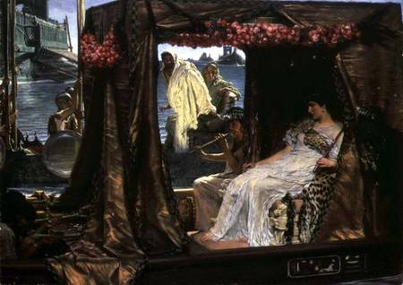 Anthony and Cleopatra from Sir Lawrence Alma-Tadema