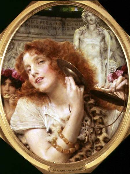 Bacchante from Sir Lawrence Alma-Tadema