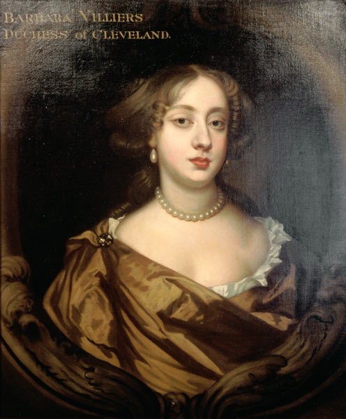 Portrait of Barbara Villiers (1641-1709), Duchess of Cleveland from Sir Peter Lely