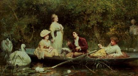 Fair, quiet and sweet rest from Sir Samuel Luke Fildes