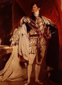 Georg IV. of England (part) from Sir Thomas Lawrence