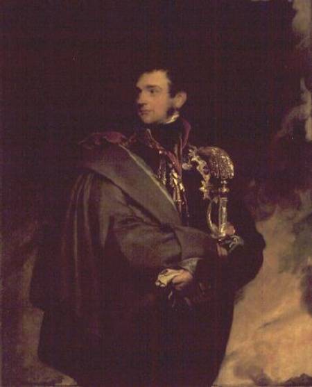 Portrait of Mikhail Semyonovich, Count Vorontsov (1782-1856) from Sir Thomas Lawrence