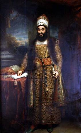 Portrait of Mirza Abul Hassan, Persian Ambassador (1785-1880) Sent by the King of Persia to England