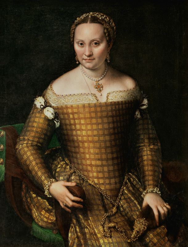 Portrait of the artist's mother, Bianca Ponzoni Anguisciola from Sofonisba Anguisciola