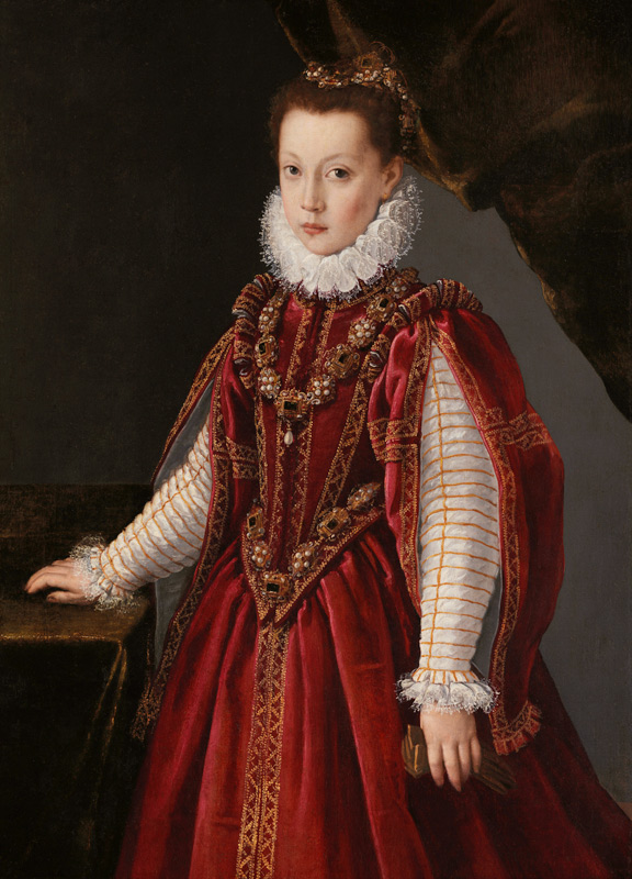Portrait of a Young Lady from Sofonisba Anguissola