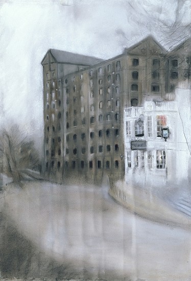 Mortlake Brewery (SW14, The Old Ship) 2005 (pastel on paper)  from Sophia  Elliot