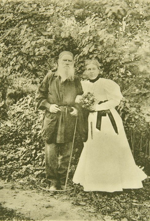 Leo Tolstoy and Sophia Andreevna. Year on their wedding anniversary from Sophia Andreevna Tolstaya