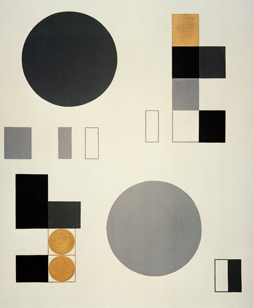 Composition with and Rectangles from Sophie Taeuber-Arp
