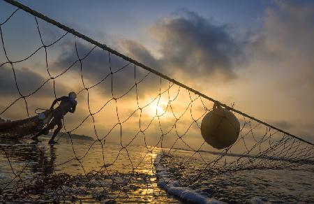 Pulling the net