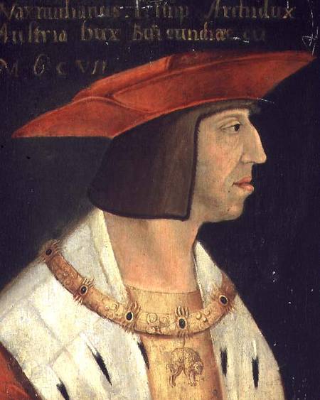 Portrait of Maximillian I (1459-1519) from Spanish School