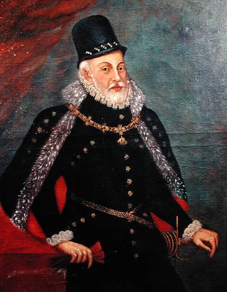 Portrait of Philip II (1527-98) of Spain from Spanish School