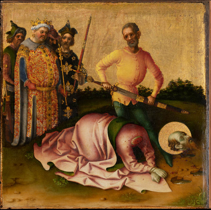 Martyrdom of St Paul from Stefan Lochner