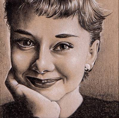 The young Audrey Hepburn