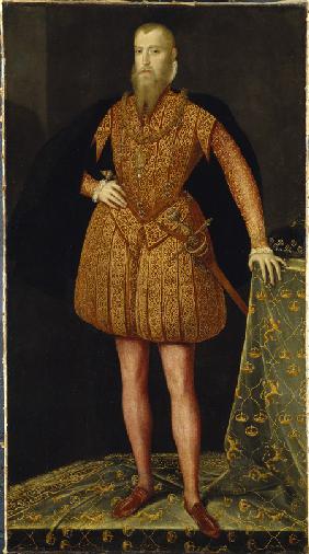 Portrait of the King Eric XIV of Sweden (1533-1577)