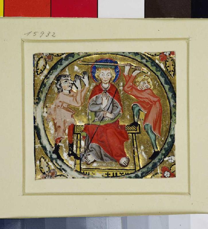 Dornenkrönung. 14. Jahrhundert from St. Katharinenthal & High Rhine Meister