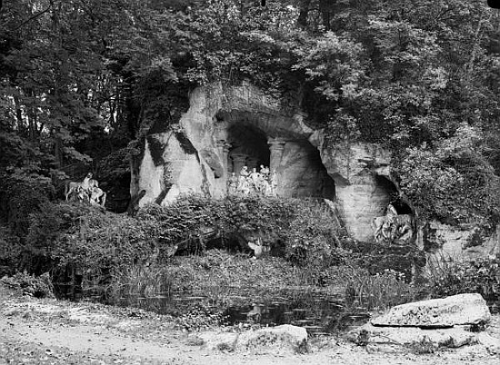 Grove of the Baths of Apollo from studio Giraudon