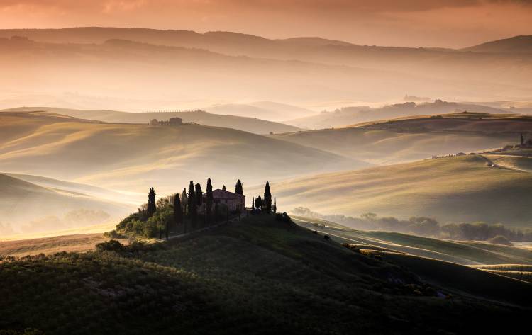 A Tuscan Country Landscape from Sus Bogaerts